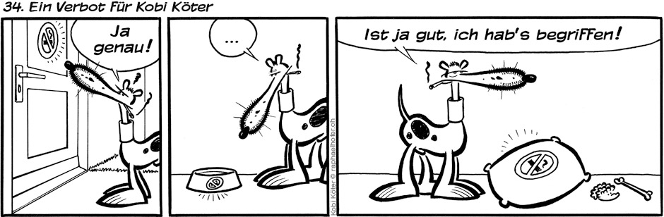 34. Ein Verbot für Kobi Köter