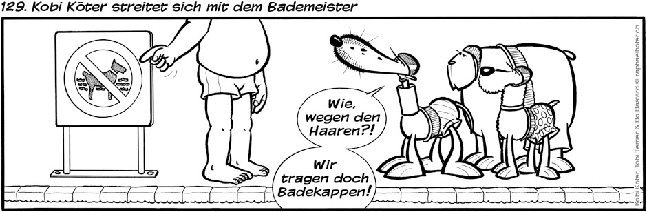 129. Kobi Köter streitet sich mit dem Bademeister