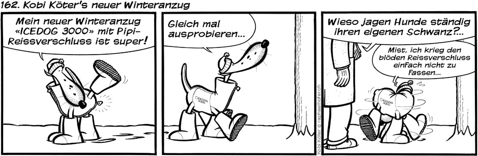 162. Kobi Köter's neuer Winteranzug