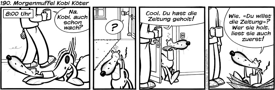 190. Morgenmuffel Kobi Köter