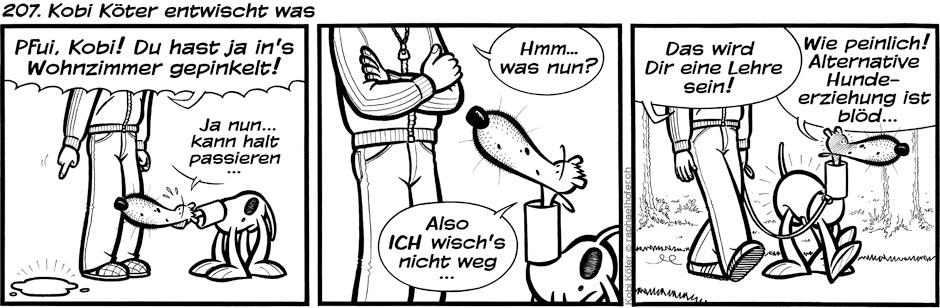 207. Kobi Köter entwischt was