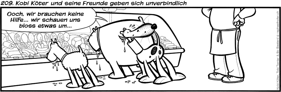 209. Kobi Köter und seine Freunde geben sich unverbindlich