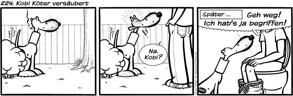 224. Kobi Köter versäubert